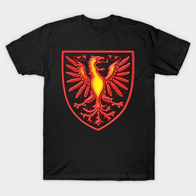 Phoenix Herald T-Shirt by Izmet